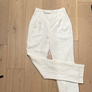 Anine Bing White Trousers